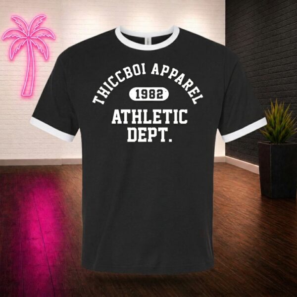 Black & White Athletic Dept. T-shirt