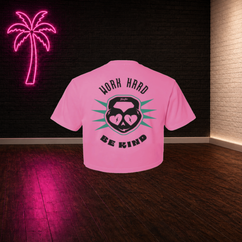 ThiccBoi Neon Pink Crop