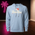 Unisex Misty Blue Sunset Lightweight Hoodie