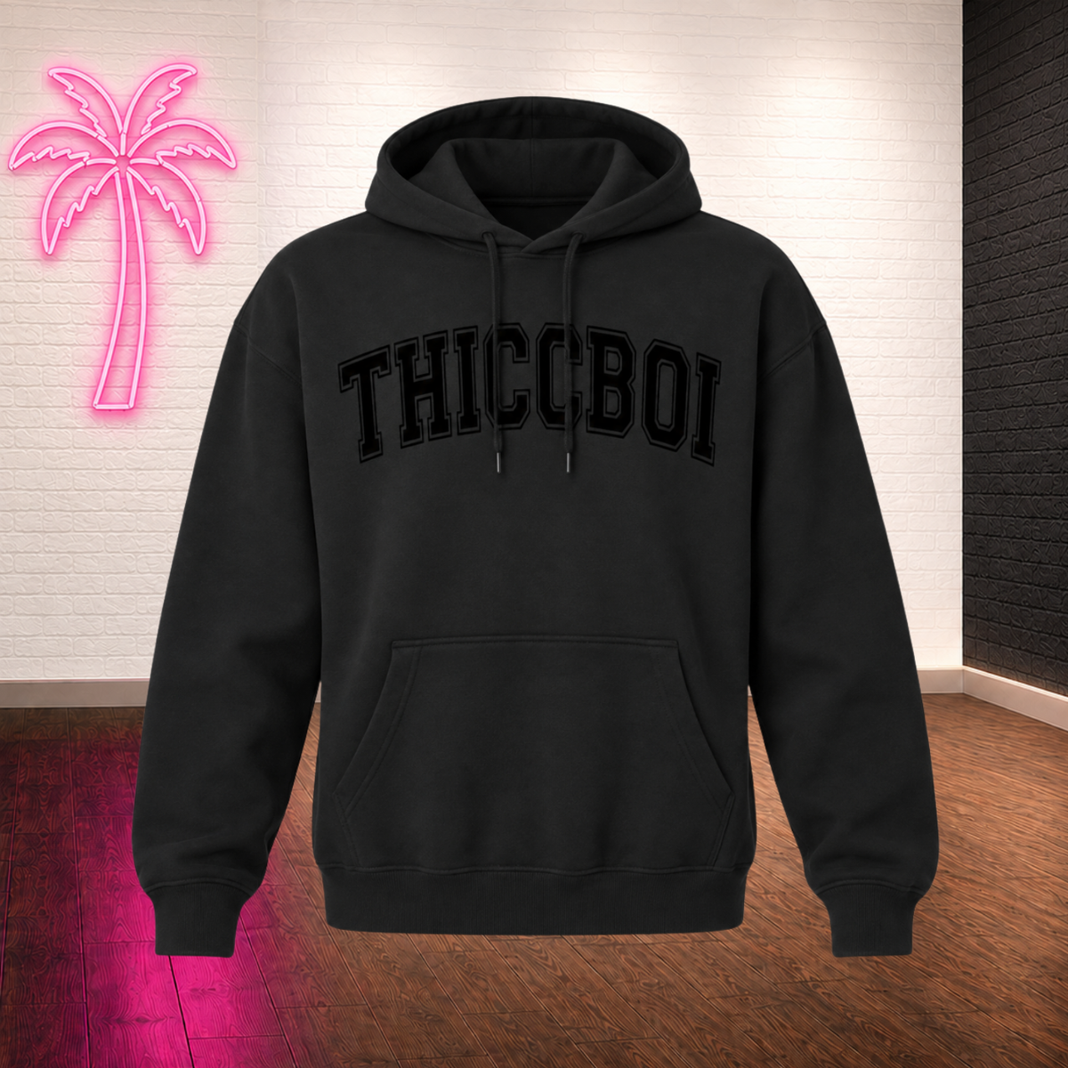 Unisex Premium Black University Hoodie