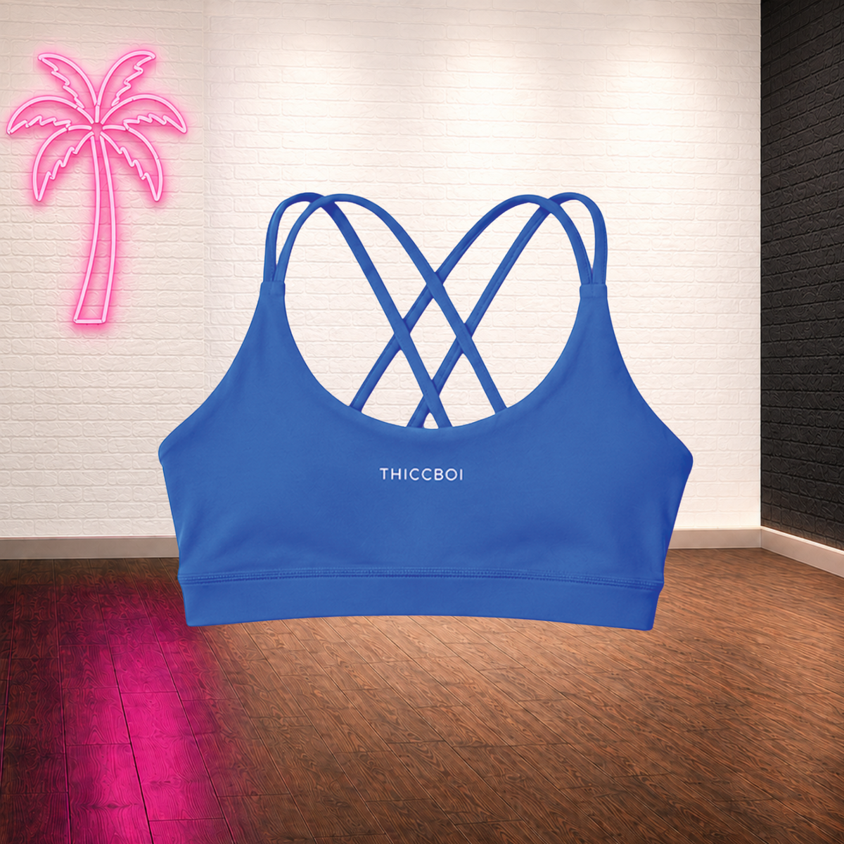 Electric Blue Rebel Bra